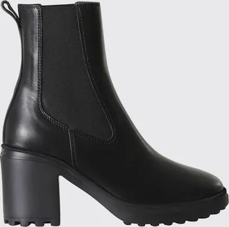 Hogan H724 Leather Chelsea Boots with Elasticated Ankle and Notched Sole