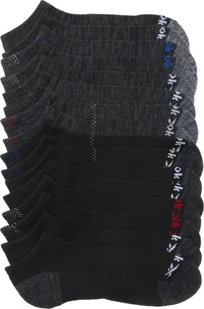 Reebok 8-Pack Assorted Performance Low Cut Socks in Black at Nordstrom Rack, Size 10-13