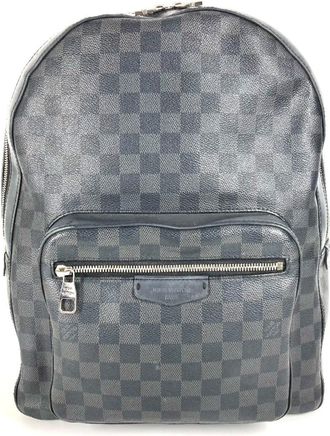 Louis Vuitton Black Damier Graphite Backpack (Pre-Owned)