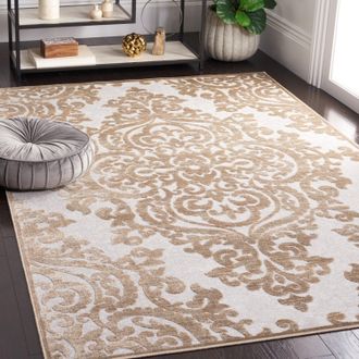 Safavieh Paradise Machine Made Area rug, Mouse Traditional Style Easy Care
