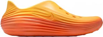 Nike Mens Reactx Rejuven8 Sandals In Topaz Gold/light Crimson/turf Orange