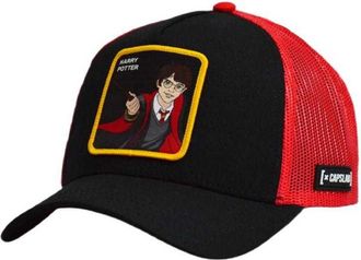 Capslab Heren Harry Potter Trucker pet (Zwart/Rood)