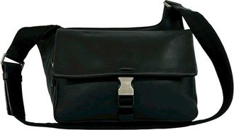 Prada Pre-owned Prada Leather Buckle Messenger Bag Ladies 19SZXF3L9IME3TH9