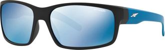 Arnette Fastball zonnebril in Fuzzy Black Blue - Heren - Zonnebrillen - Zwart - 62 MM - Accessoires