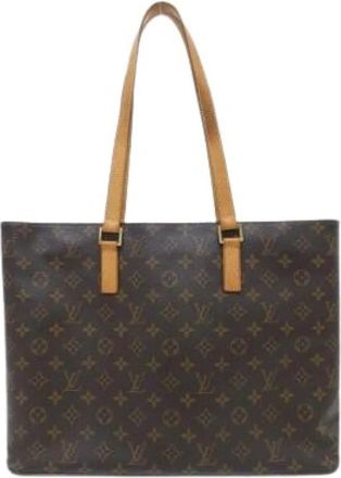 Louis Vuitton Pre-owned Vintage Tote Bag - Dames - Vintage Shopper - Bruin - ONE Size - Vintage