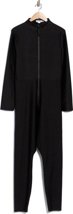 Good American Zip Jumpsuit in Black001 at Nordstrom Rack, Size 4X-Large
