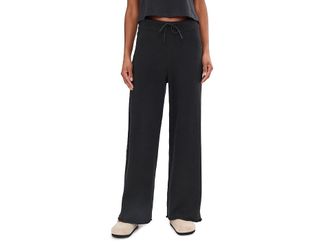 Splendid Jet Set Sweater Pants Womens Clothing Black : LG (Womens 10-12), Cashmere/Cotton/Elastane