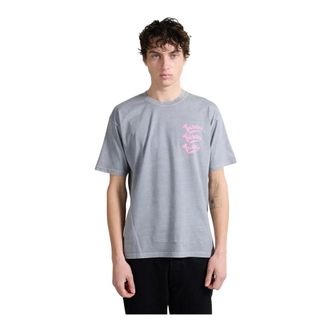 Bisous Skateboards Gianni T-shirt - Heren - Tops - Grijs - Maat: S Katoen