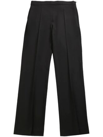 The Row knitted trousers - Black