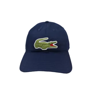 Lacoste RK9871 Logo Cap in Blue Marine