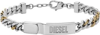 Diesel Pulsera de Acero - Accessories - Hombre - Gris - ONE SIZE