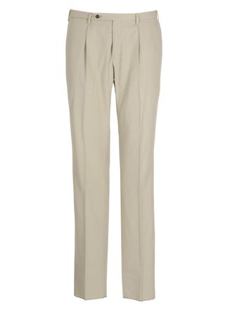 Incotex Beige Icepants Cotton Formal Pants