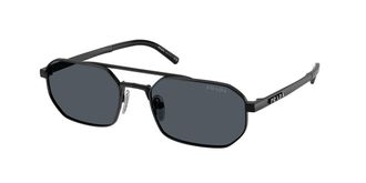 Prada PR D53S 7AB70B Mens Sunglasses Black Size 55