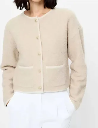 French Connection Effie Cardigan In Oatmeal