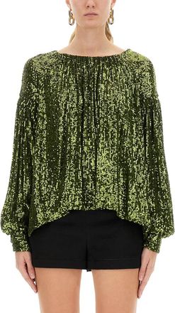 Paco Rabanne Sequin Blouse