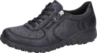 Waldl&auml;ufer Sneaker WALDL&Auml;UFER HAVY-Soft, Damen, Gr. 3,5 (36), blau (dunkelblau), Nubukleder, Textil, Schuhe Sneaker, Freizeitschuh, Halbschuh, Schn&uuml;rschuh in Kom