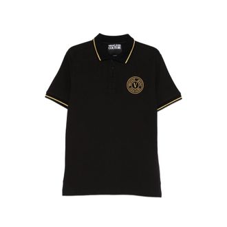Versace Jeans Couture Logo-appliqu&eacute; Polo Shirt