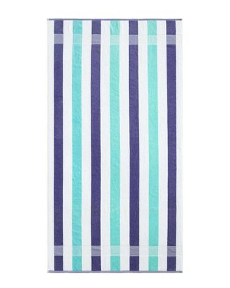 Calvin Klein Pop Color Stripe Velour Beach Towel Set