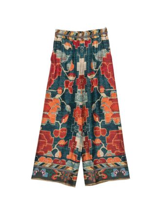 Pierre-Louis Mascia Bedruckte Seidenhose von Pierre Louis Mascia