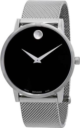 Movado Museum Classic Black Dial Mens Watch 0607219