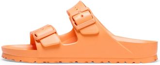 Birkenstock Sliders, female, Orange, Size: 6 US Papaya EVA Sandals Narrow Fit