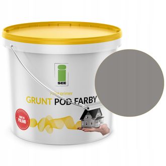 OEM Imprimaci&oacute;n De Silicona Para Pintura De Fachadas, Gris Oscuro, Tono Gris, 10 L