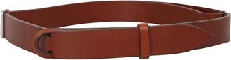 Orciani Riem zonder gesp - Heren - Riemen - Bruin - ONE Size - Leer - Accessoires