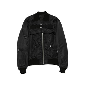 Rick Owens 2 Piece Flight Buckle-strap Panelled Jacket