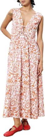 FRNCH Paulonie Sleeveless Sundress in Set Table at Nordstrom Rack, Size Small