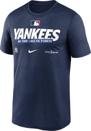 Nike New York Yankees 2026 Postseason Authentic Collection Legend Nike Mens Dri-FIT MLB T-Shirt in Blue | NKGK44BNKW-D28