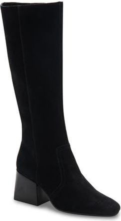 Blondo Tessa Waterproof Knee High Boot in Black Suede at Nordstrom Rack, Size 9.5 Regular Calf