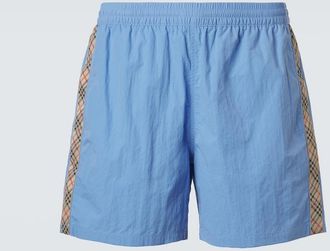 Burberry Burberry Check swim trunks