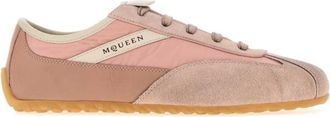 Alexander McQueen Pink Logo Boxe Sneakers