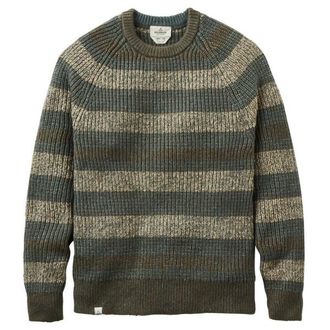 Passenger Fog Recycled Knitted Jumper Pullover f&uuml;r Herren | oliv