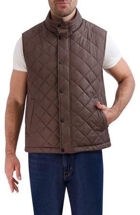 Cole Haan Quilted Vest in Wren at Nordstrom, Size Xx-Large