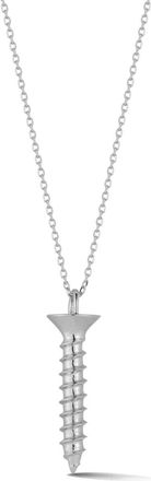 Mateo Bijoux Collana Screw in argento sterling