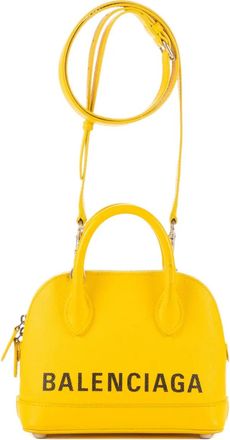 Balenciaga Borsa a mano Ville two-way mini - Giallo