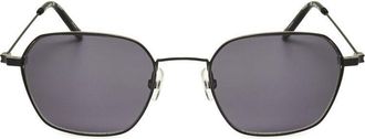 Hackett Mens Black Square Sunglasses HEBS256-065-1