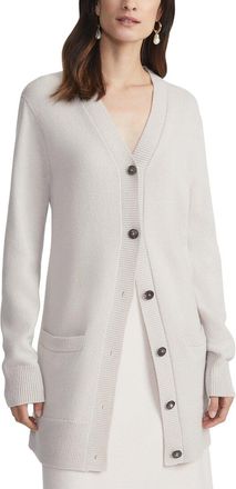 Lafayette 148 New York V-Neck Buton Front Cardigan