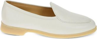 Baudoin & Lange Leren loafers - Wit
