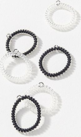 Teleties Small Coil Hair Ties, Set of 6