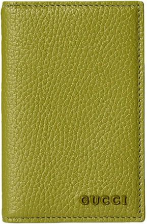 Gucci Accessoires, Heren, Groen, ONE Size, Leer, Portacarte GG Marmont