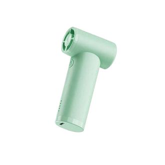 OEM Ventilador Recargable Con Potente Flujo De Aire, Pantalla Digital, Velocidad Ajustable, Funci&oacute;n Turbo, Port&aacute;til, Para Uso En Exteriores, Color Verde