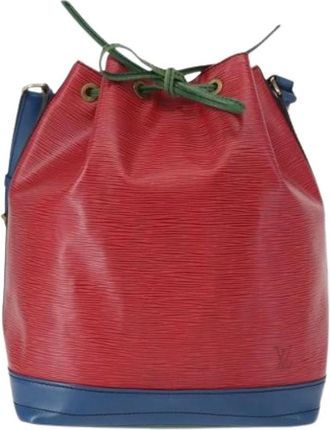 Louis Vuitton Pre-owned Vintage Bucket Bag - Dames - Vintage Tas - Rood - ONE Size - Leer - Vintage