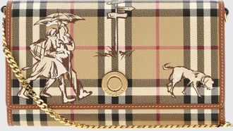Burberry Wallet Woman color Beige