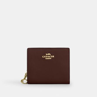 Coach Snap Wallet With Charm