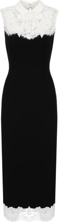 Self Portrait Midi Kleedjes - Dames - Casual kleedjes - Zwart - XS - Kleedjes
