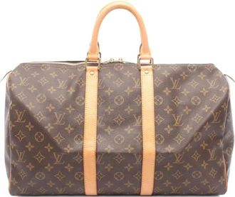 Louis Vuitton Borsa Keepall 45 Boston 2002 - Marrone