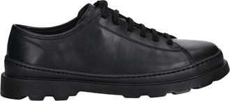 Camper Brutus Laced Schoenen - Heren - Veterschoenen - Zwart - 46 EU - Leer - Schoenen