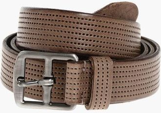 Anderson's Perforated Leather Belt 30mm size 100